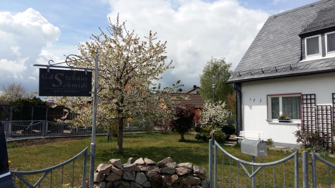 B&B Gästehaus Schmidt Lichtenberg  Exterior foto